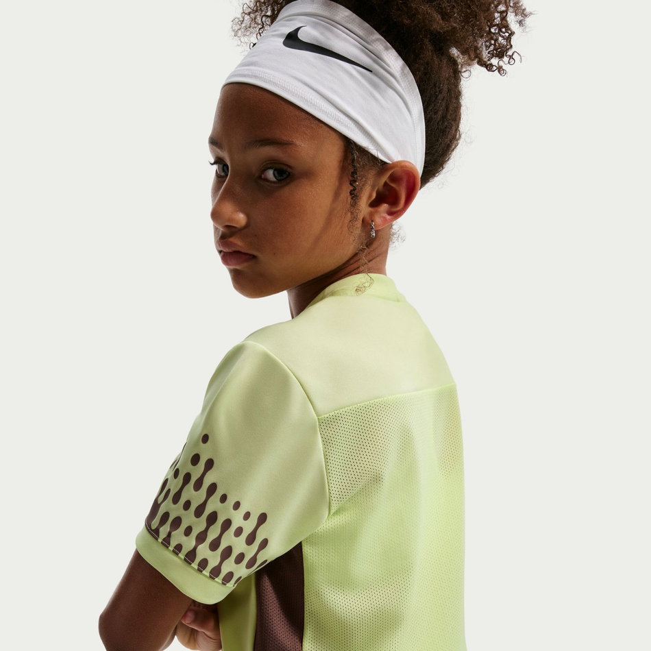 Mbappé Dri-FIT Academy Top Ss Çocuk Yeşil Tişört