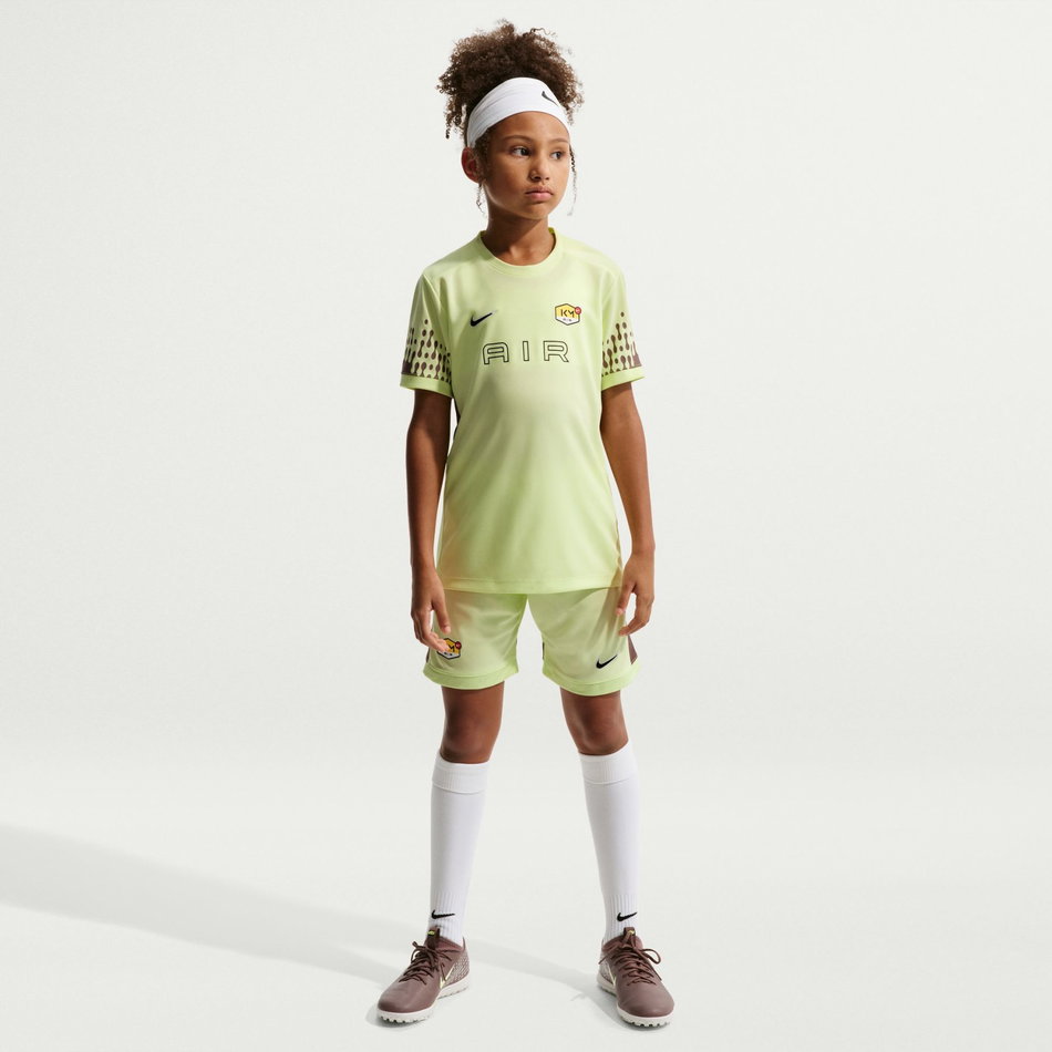 Mbappé Dri-FIT Academy Top Ss Çocuk Yeşil Tişört