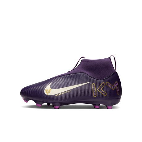 NIKE - Mercurial Superfly 10 Acad Mbappé Fg/Mg Çocuk Mor Krampon