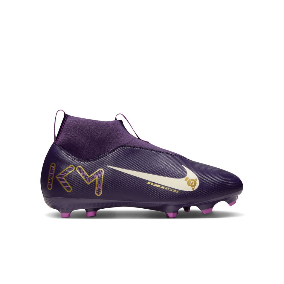 Mercurial Superfly 10 Acad Mbappé Fg/Mg Çocuk Mor Krampon