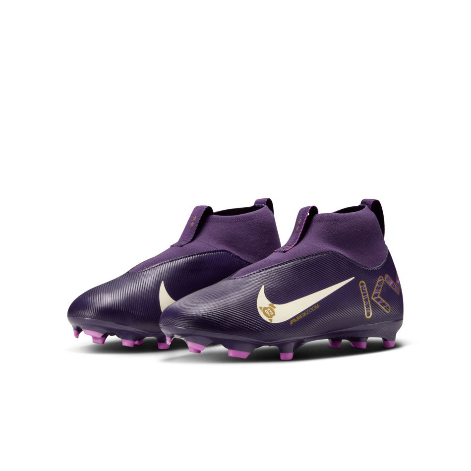 Mercurial Superfly 10 Acad Mbappé Fg/Mg Çocuk Mor Krampon