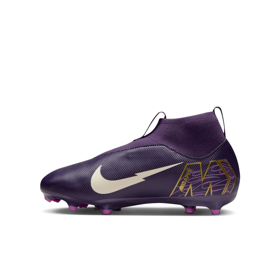 Mercurial Superfly 10 Acad Mbappé Fg/Mg Çocuk Mor Krampon