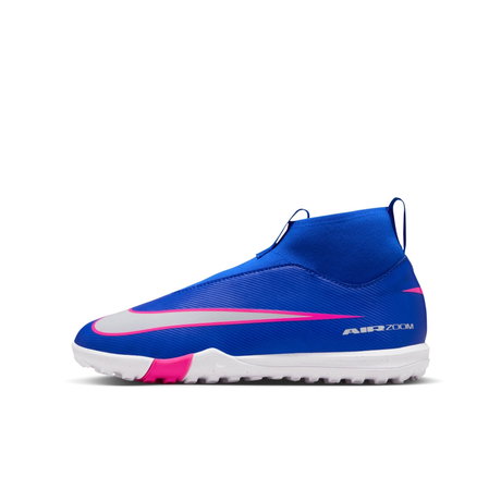 NIKE - Mercurial Superfly 10 Academy Tf Çocuk Mavi Halı Saha Ayakkabısı