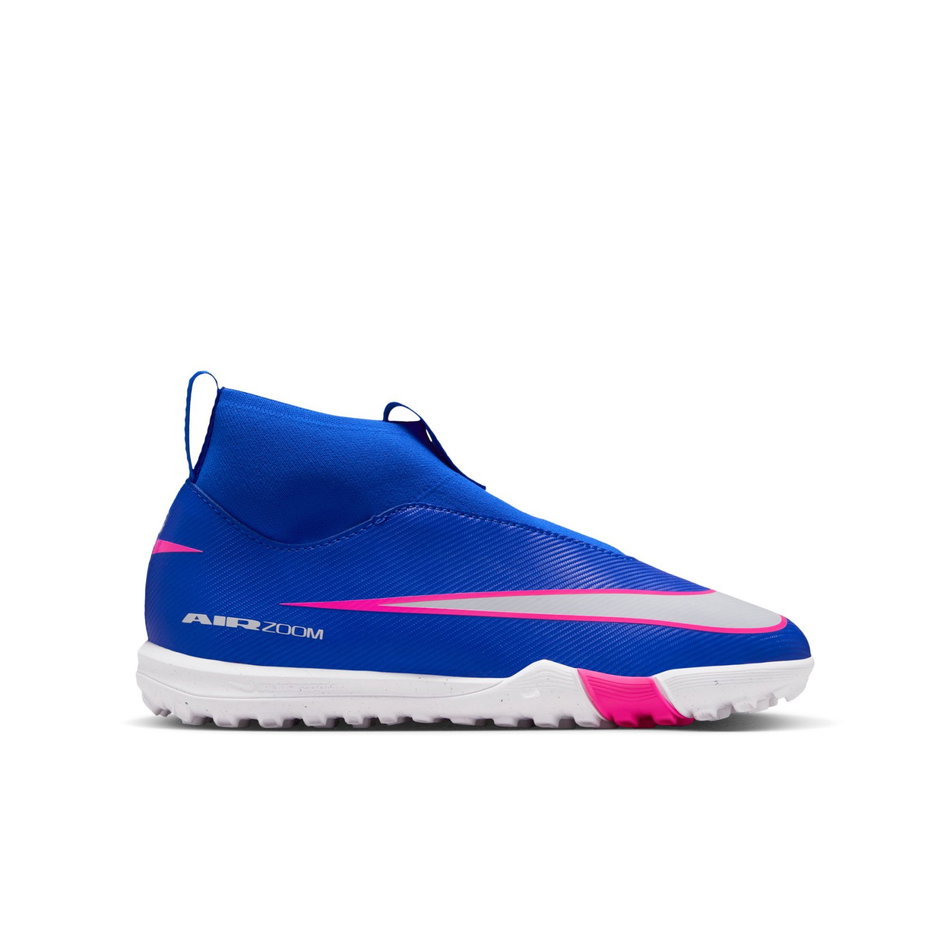 Mercurial Superfly 10 Academy Tf Çocuk Mavi Halı Saha Ayakkabısı