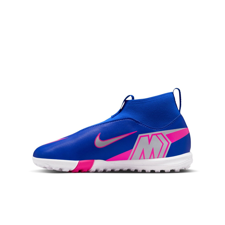 Mercurial Superfly 10 Academy Tf Çocuk Mavi Halı Saha Ayakkabısı