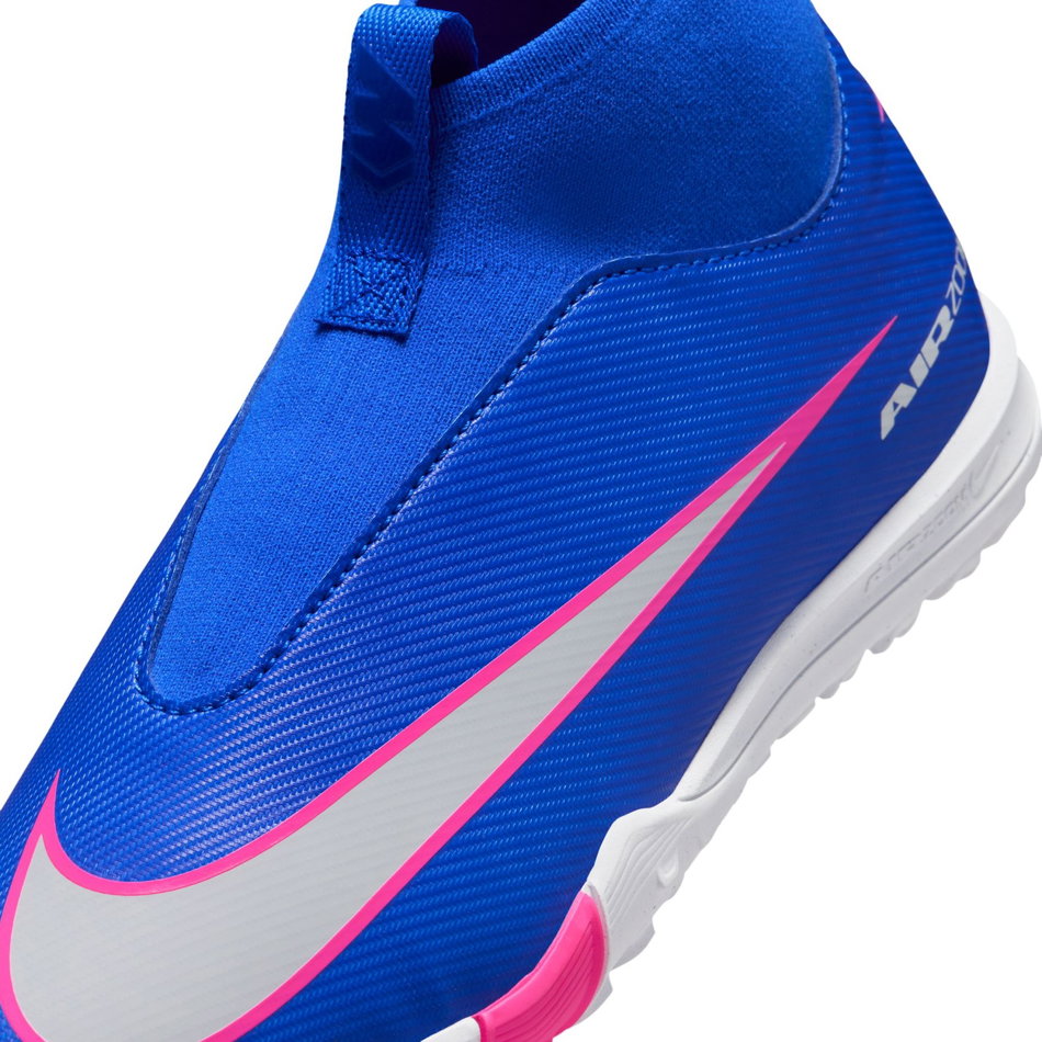 Mercurial Superfly 10 Academy Tf Çocuk Mavi Halı Saha Ayakkabısı