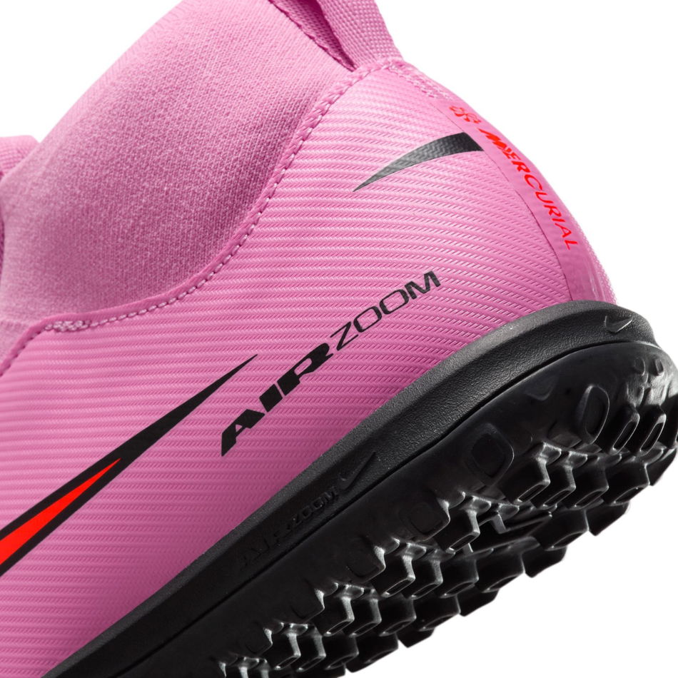 Mercurial Superfly 10 Academy Tf Çocuk Pembe Halı Saha Ayakkabısı