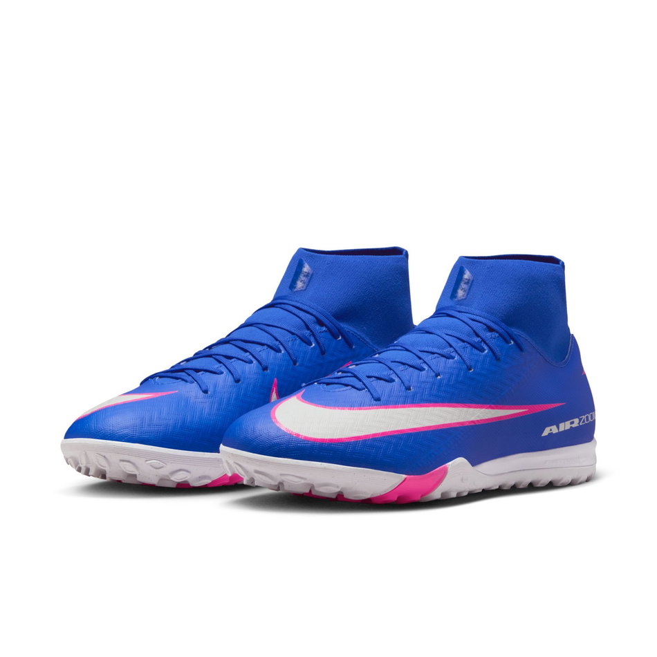 Mercurial Superfly 10 Academy Tf Erkek Mavi Halı Saha Ayakkabısı