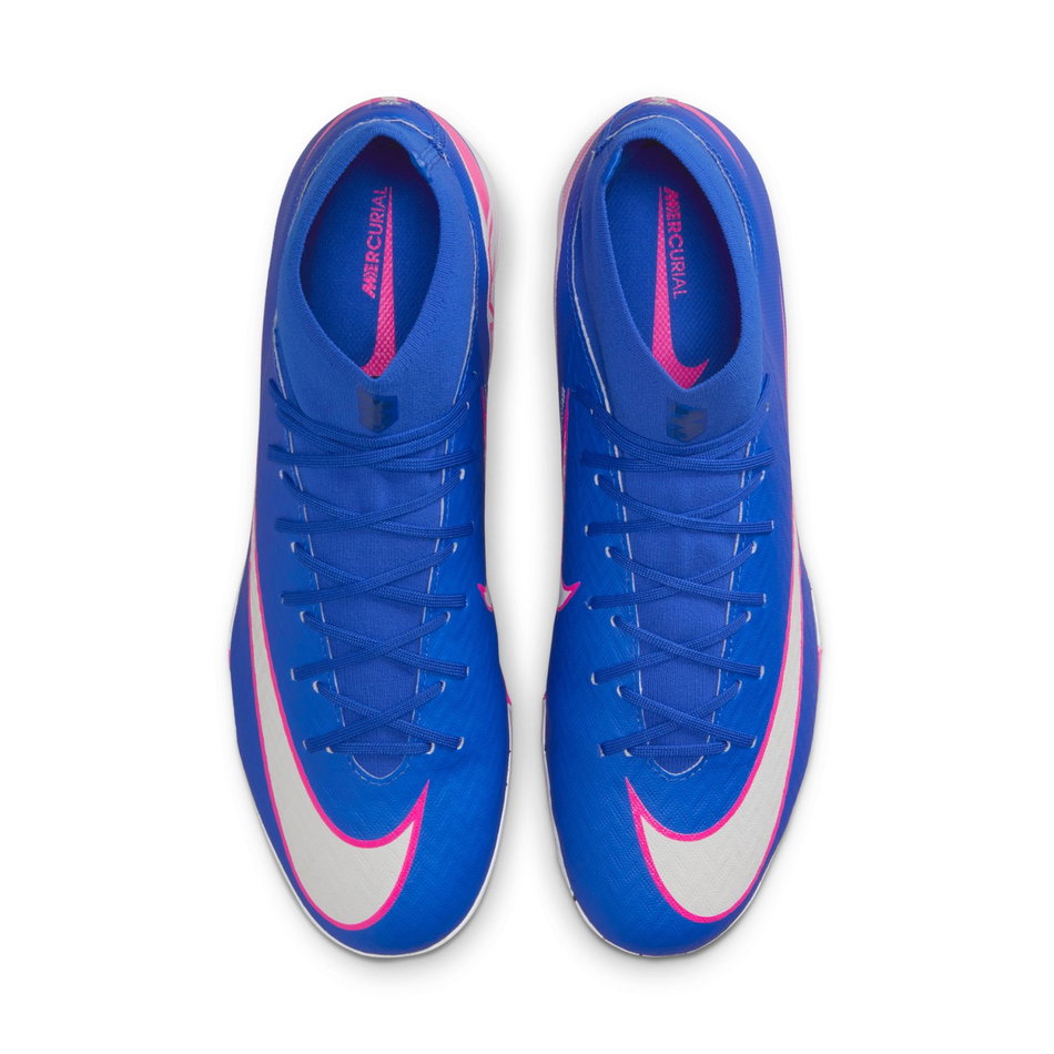 Mercurial Superfly 10 Academy Tf Erkek Mavi Halı Saha Ayakkabısı