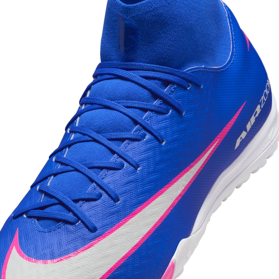 Mercurial Superfly 10 Academy Tf Erkek Mavi Halı Saha Ayakkabısı