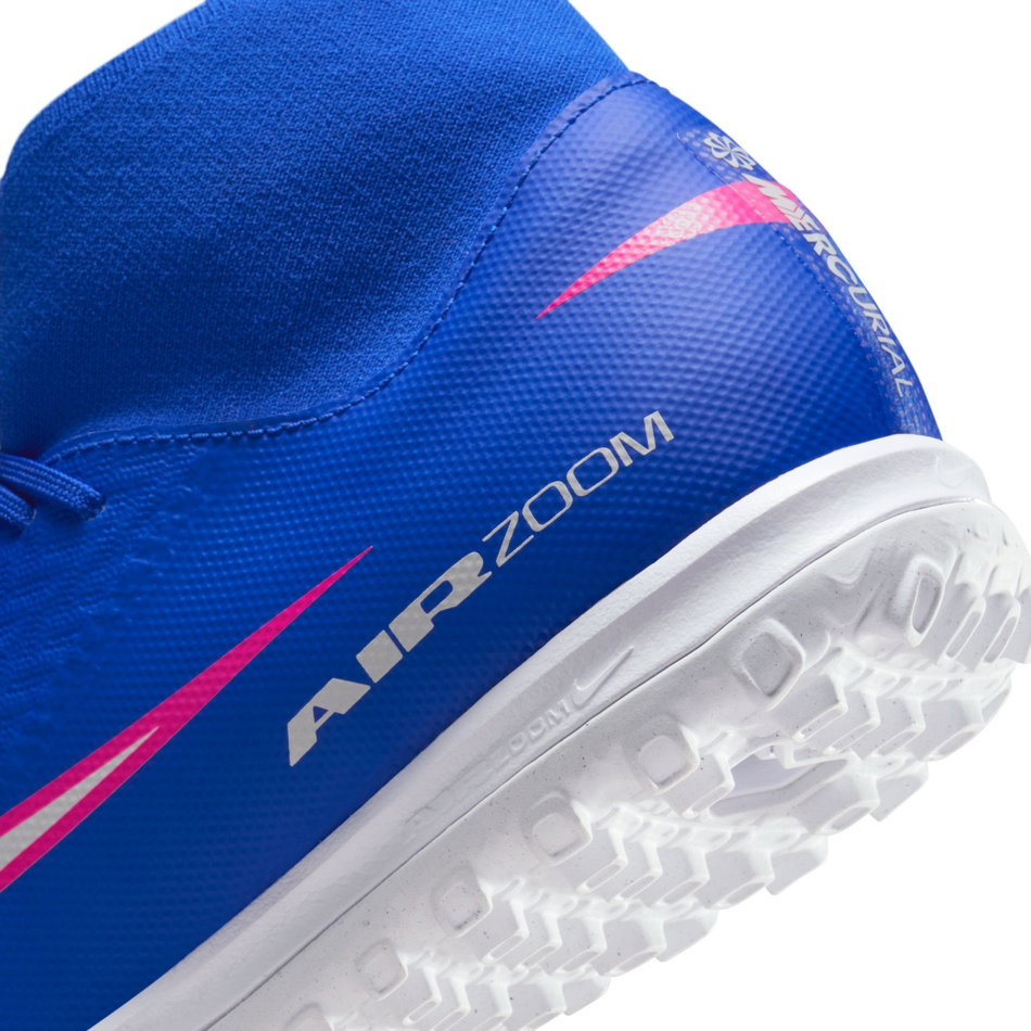 Mercurial Superfly 10 Academy Tf Erkek Mavi Halı Saha Ayakkabısı