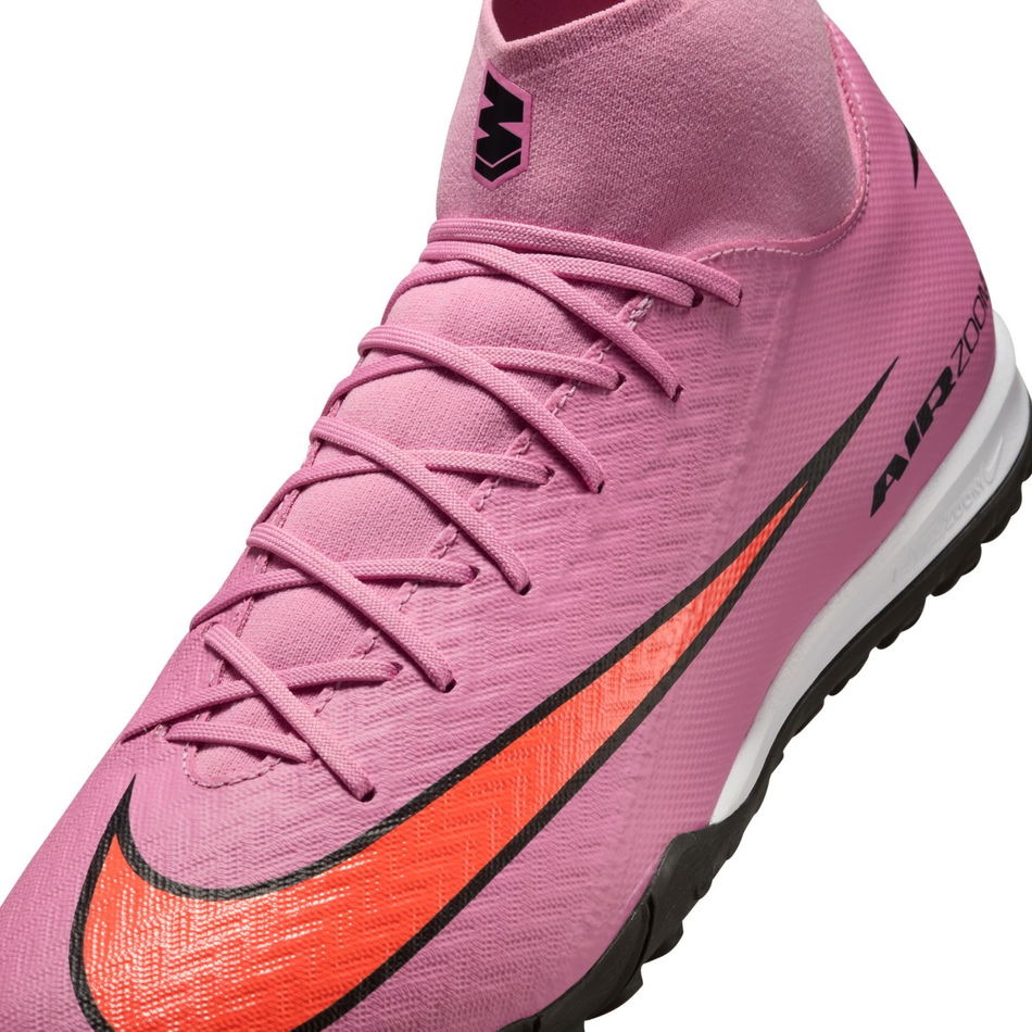 Mercurial Superfly 10 Academy Tf Erkek Pembe Halı Saha Ayakkabısı