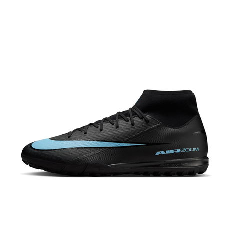 NIKE - Mercurial Superfly 10 Academy Tf Erkek Siyah Halı Saha Ayakkabısı