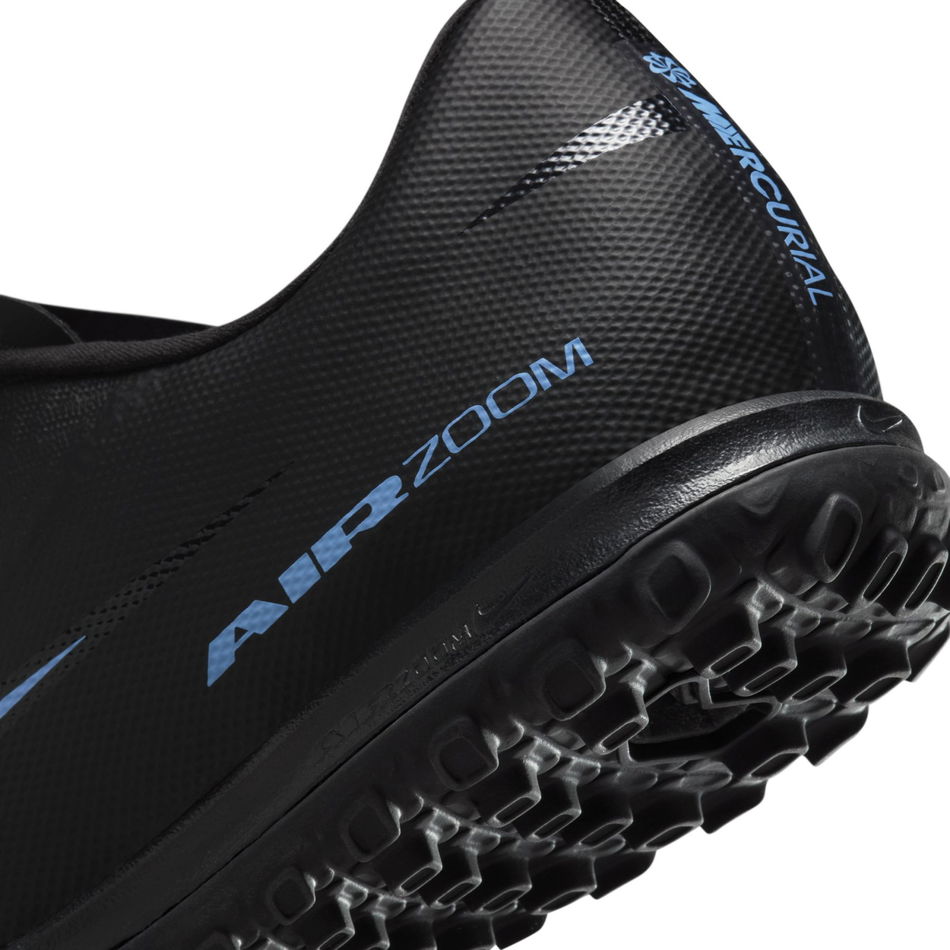 Mercurial Vapor 16 Academy Tf Erkek Siyah Halı Saha Ayakkabısı