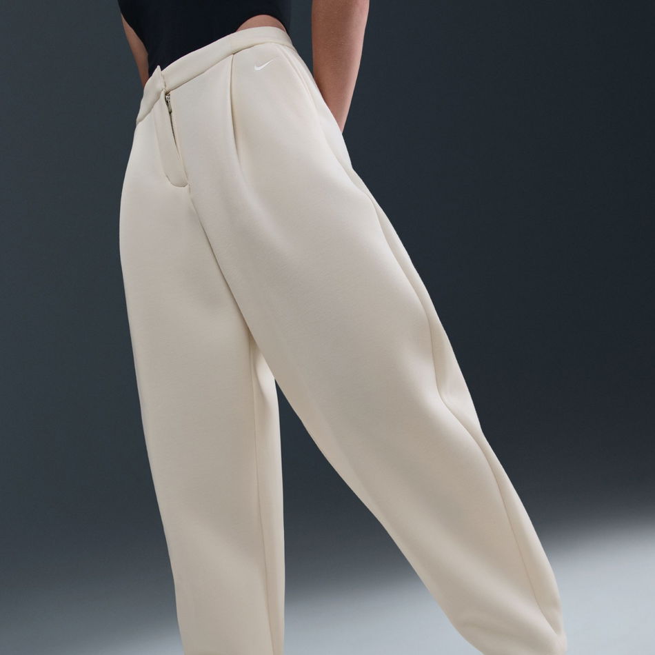 Modern Fleece Pant Kadın Bej Eşofman Altı