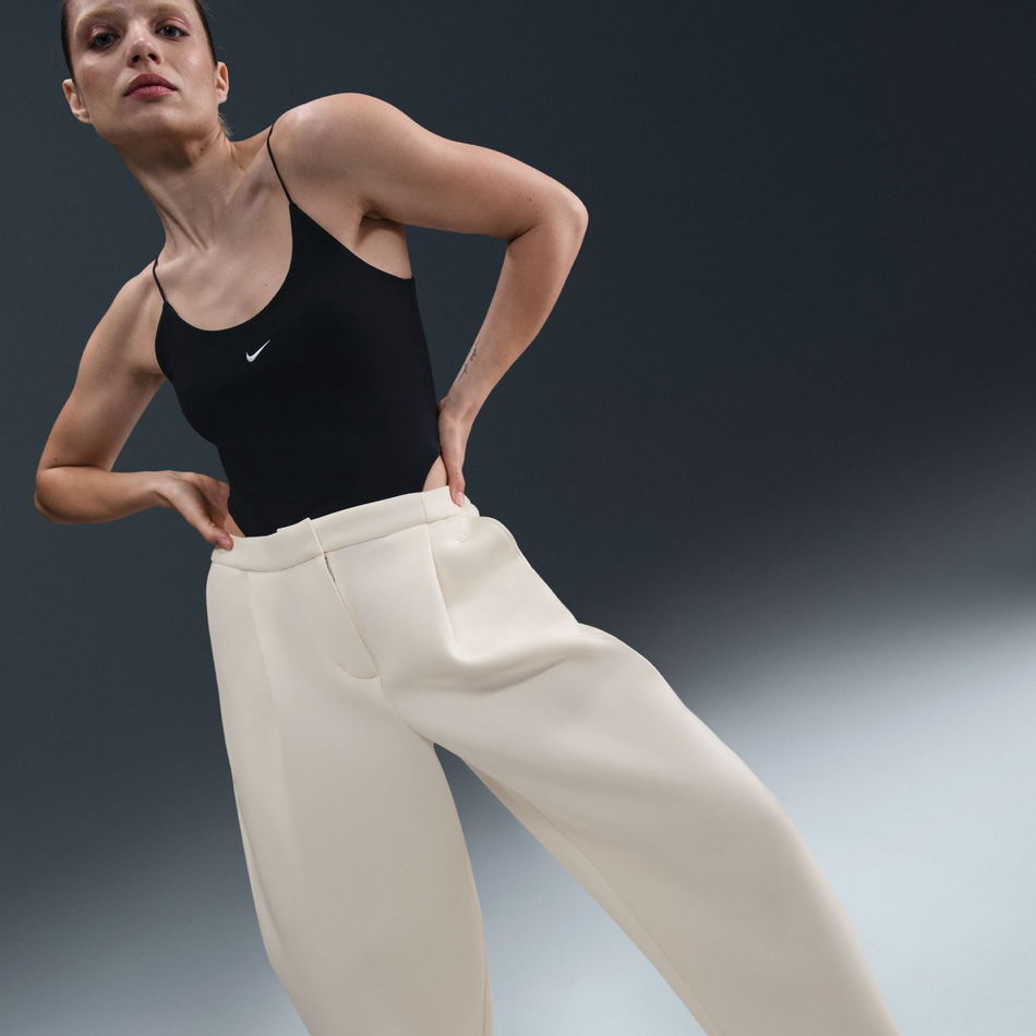 Modern Fleece Pant Kadın Bej Eşofman Altı