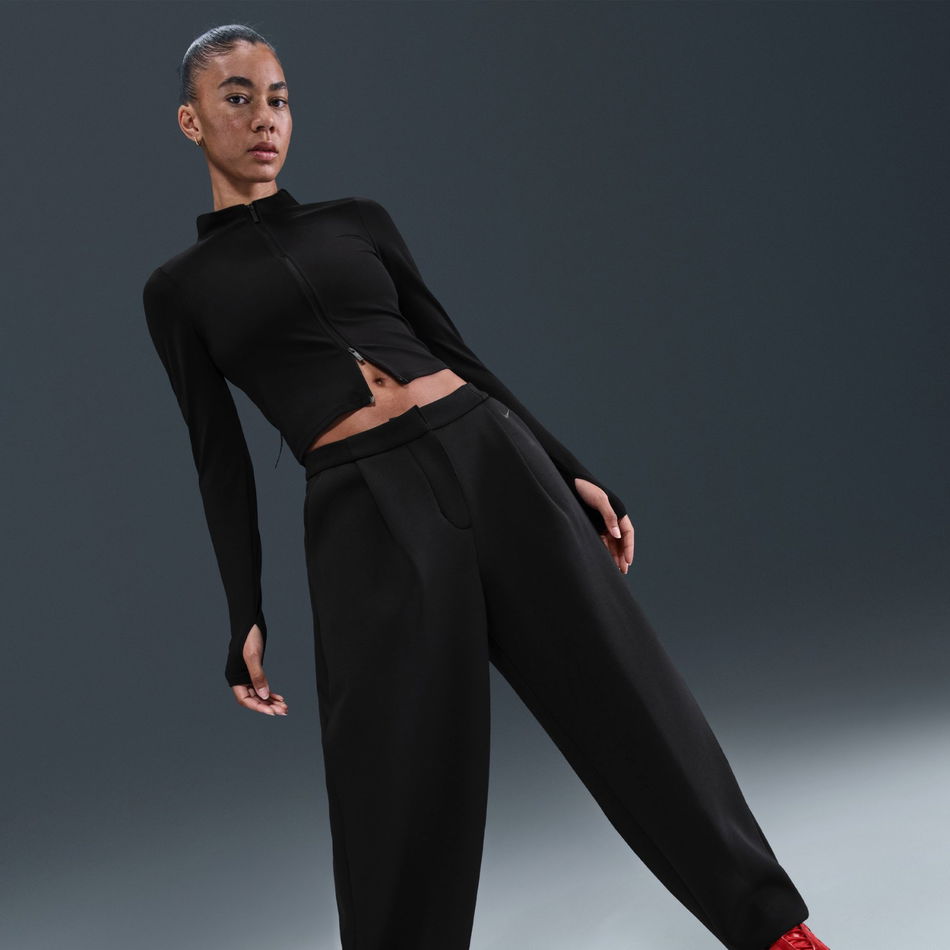 Modern Fleece Pant Kadın Siyah Eşofman Altı