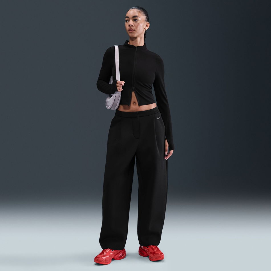 Modern Fleece Pant Kadın Siyah Eşofman Altı