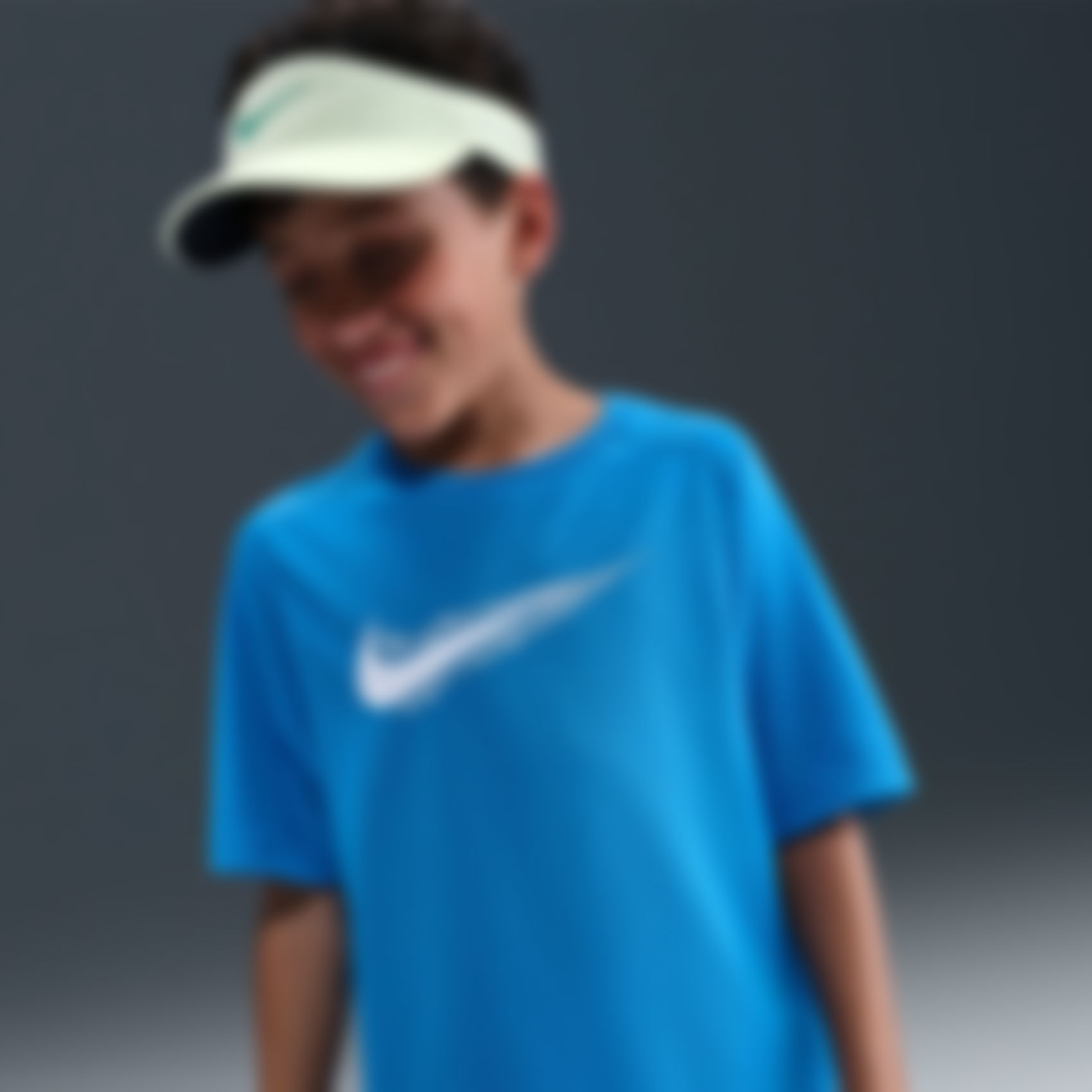NIKE - Multi Dri-FIT SS Top Çocuk Mavi Tişört