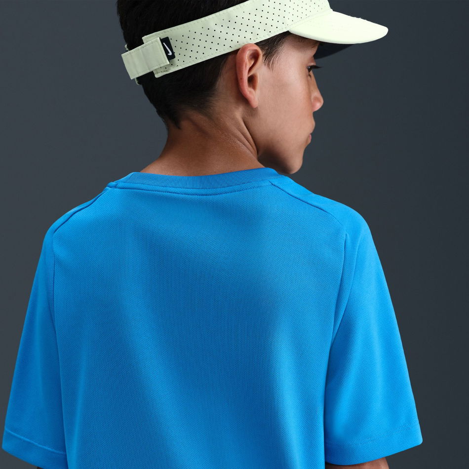 Multi Dri-FIT SS Top Çocuk Mavi Tişört