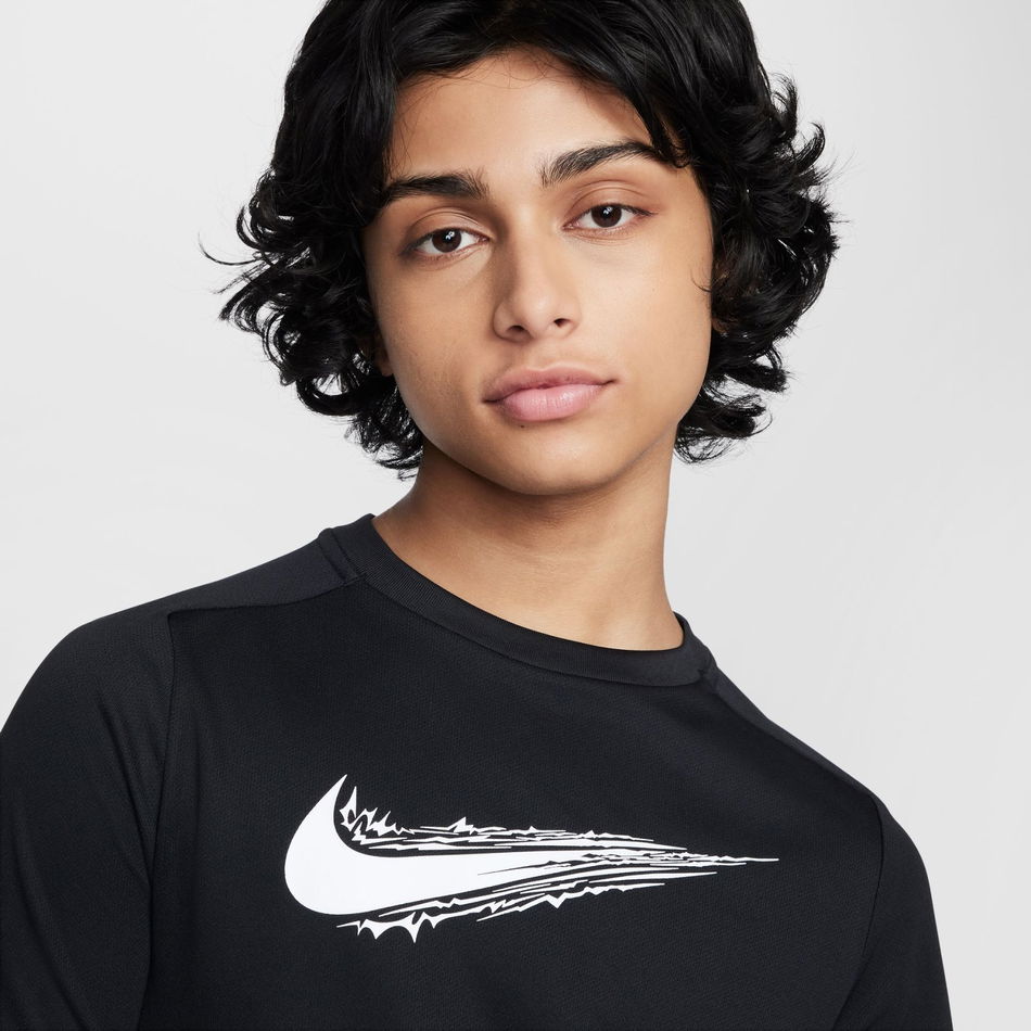 Multi Dri-FIT SS Top Çocuk Siyah Tişört
