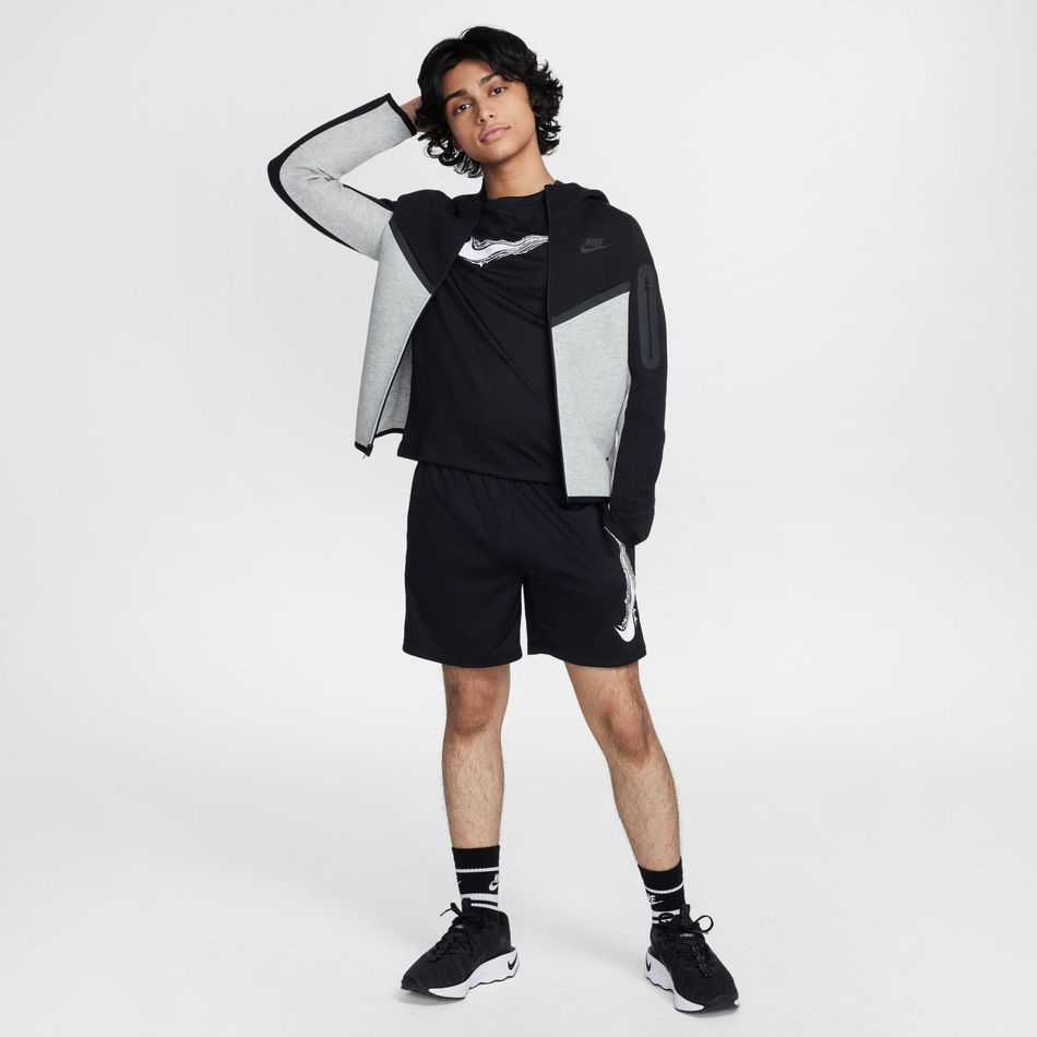Multi Dri-FIT SS Top Çocuk Siyah Tişört