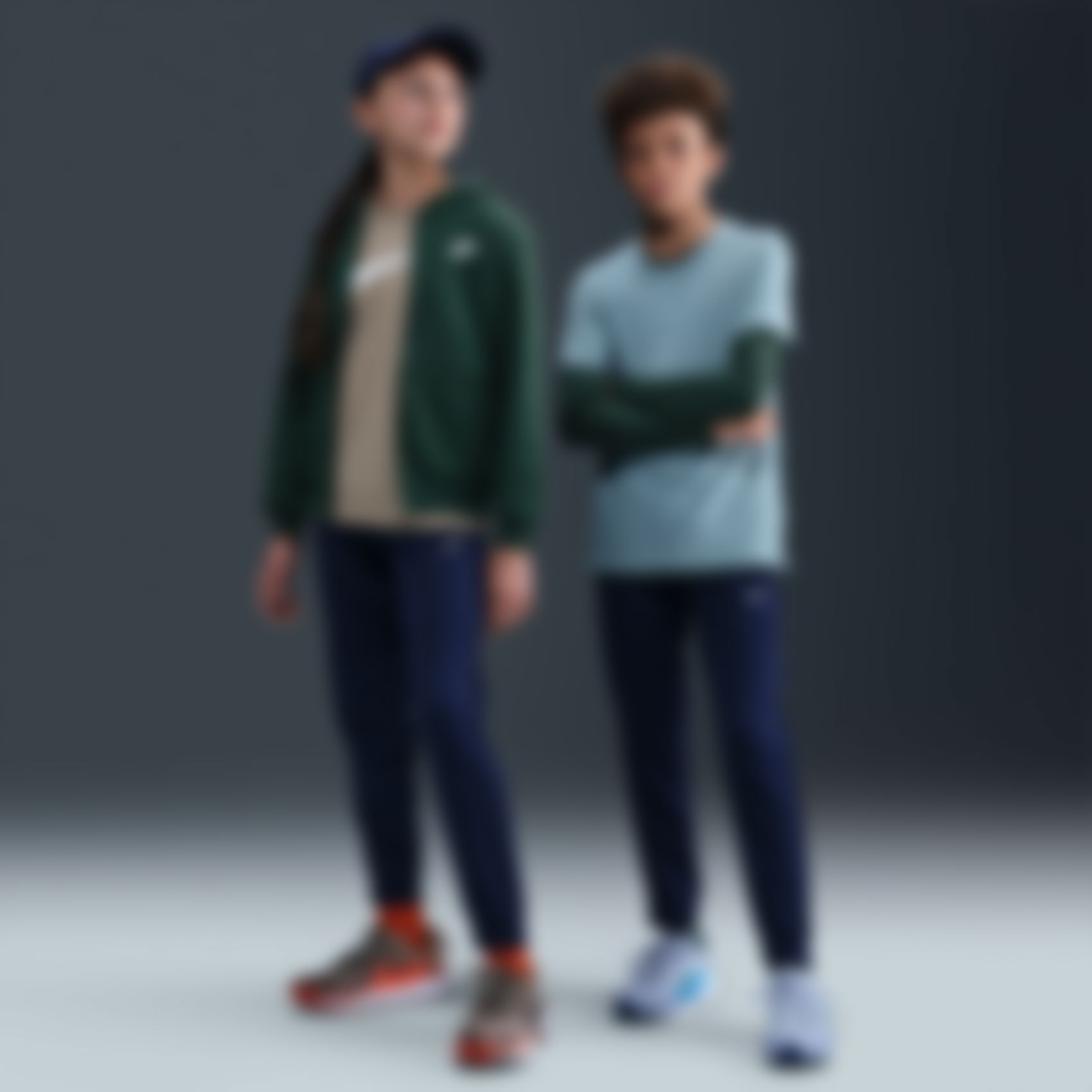 NIKE - Multi Knit Pant Çocuk Mavi Eşofman Altı