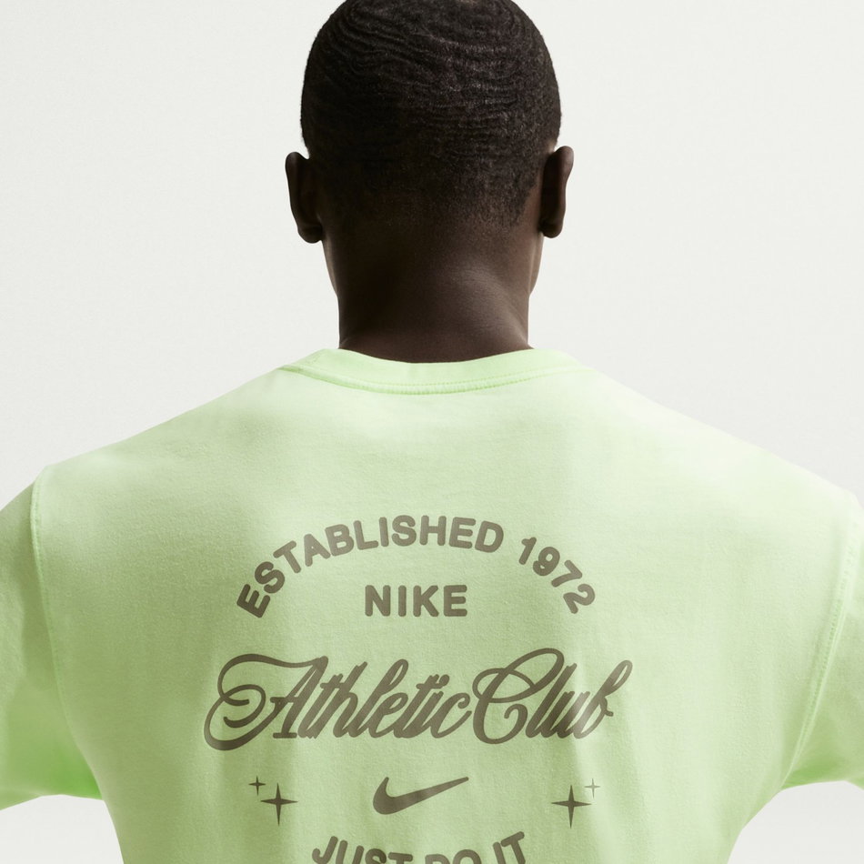Nike N.A.C. Lse Tee Erkek Yeşil Tişört