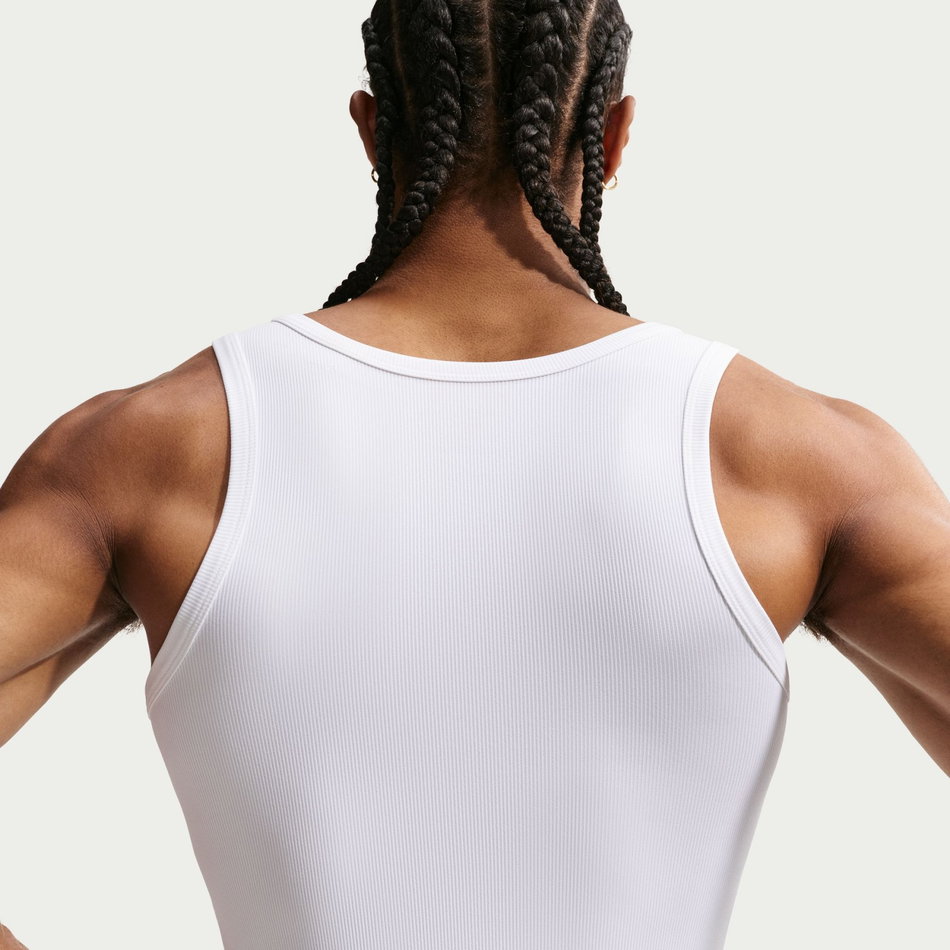 N.A.C. Ribbed Tank Erkek Beyaz Atlet