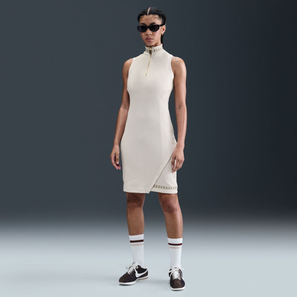 Naomi Osaka Dress Kadın Bej Elbise