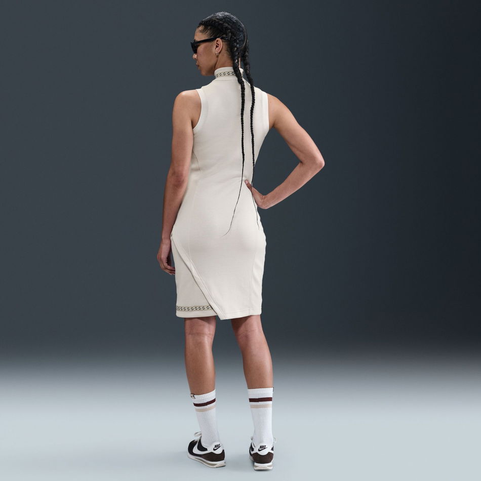 Naomi Osaka Dress Kadın Bej Elbise