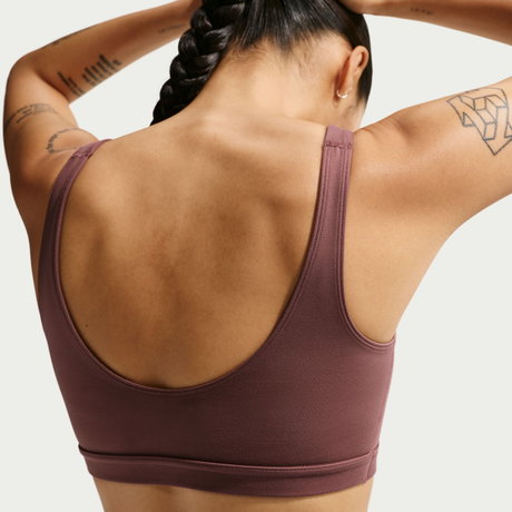 NIKE - Nike One Bra Capsule Pedli Kadın Kahverengi Sporcu Sütyeni (1)
