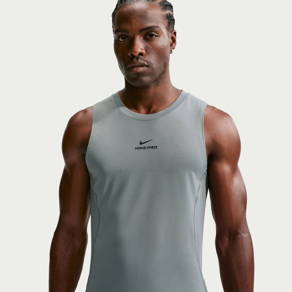 Nike Pro Dri-FIT Npt Tank Erkek Gri Atlet
