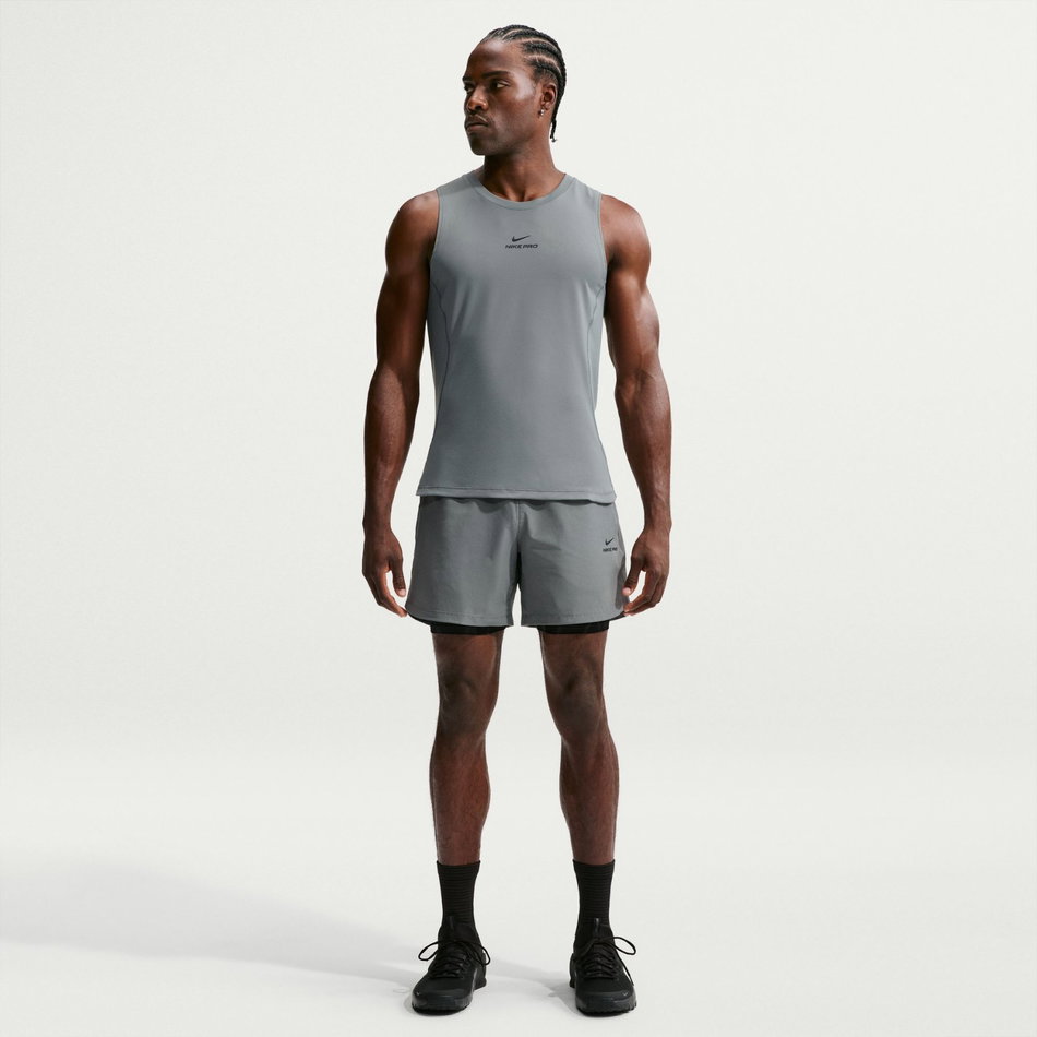 Nike Pro Dri-FIT Npt Tank Erkek Gri Atlet
