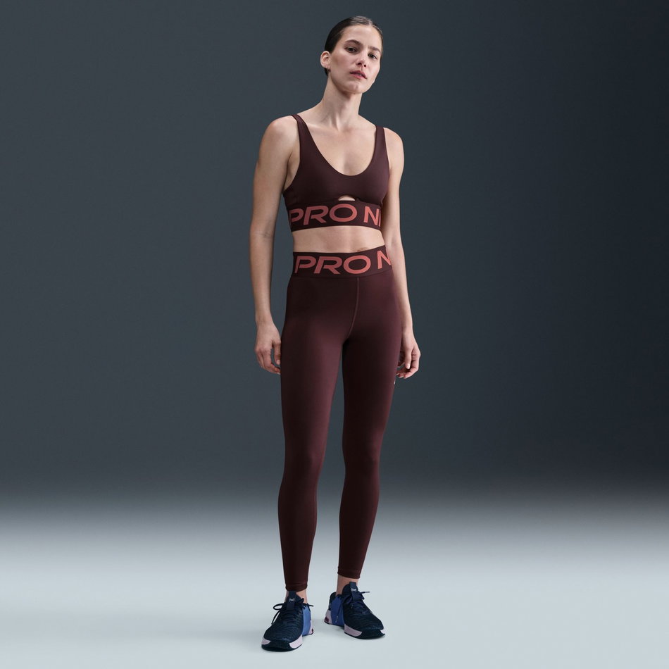 Nike Pro Indy Plunge Orta Destekli Pedli Kadın Sporcu Sütyeni