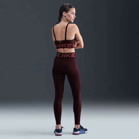 NIKE - Nike Pro Sculpt Dri-FIT HR Tight Kadın Bordo Tayt (1)
