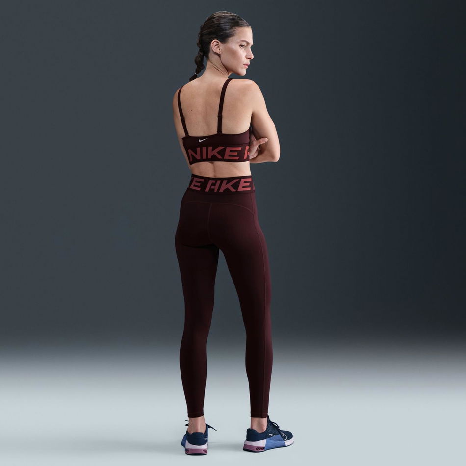 Nike Pro Sculpt Dri-FIT HR Tight Kadın Bordo Tayt