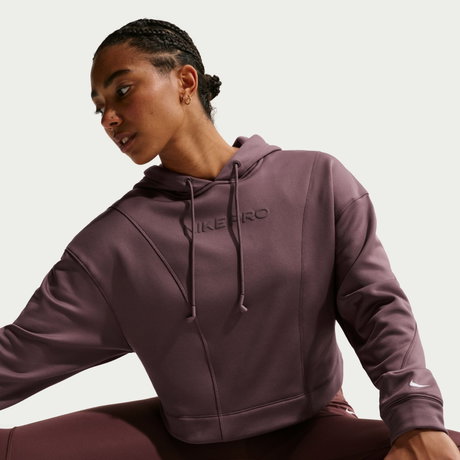 NIKE - Nike Pro Therma-FIT Hoodie Fleece Kadın Sweatshirt