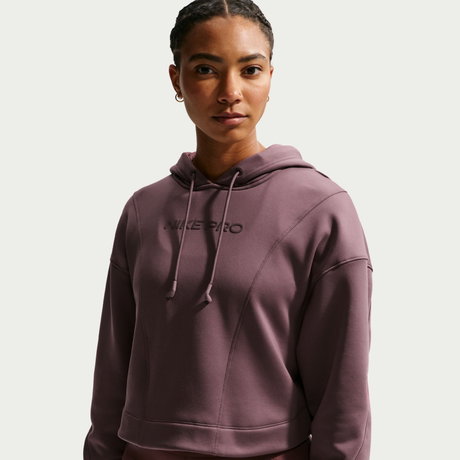 NIKE - Nike Pro Therma-FIT Hoodie Fleece Kadın Sweatshirt (1)