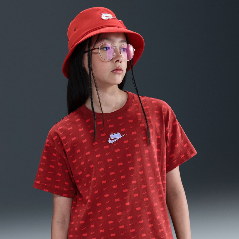 Nike x LEGO® Collection SS Cropped T-Shirt Çocuk Tişört