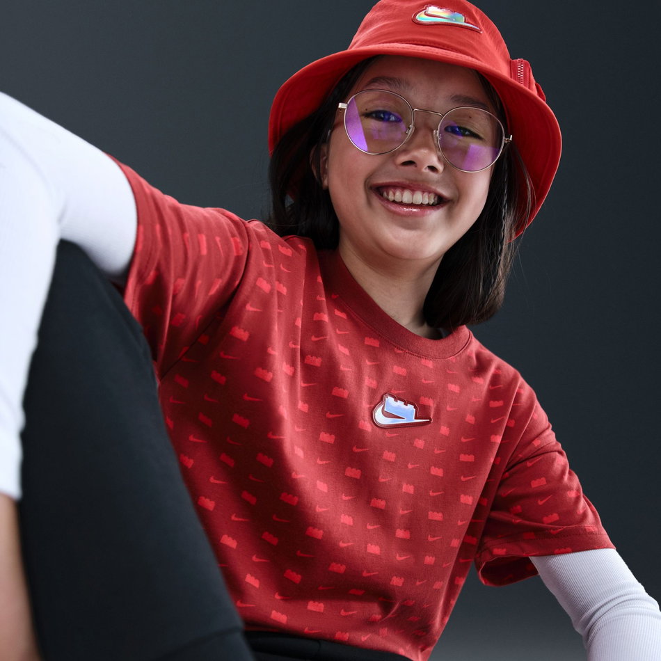 Nike x LEGO® Collection SS Cropped T-Shirt Çocuk Tişört