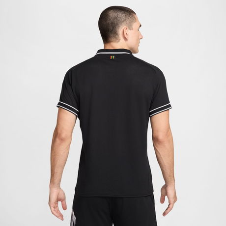 NIKE - NikeCourt Heritage Polo Erkek Siyah Tişört (1)