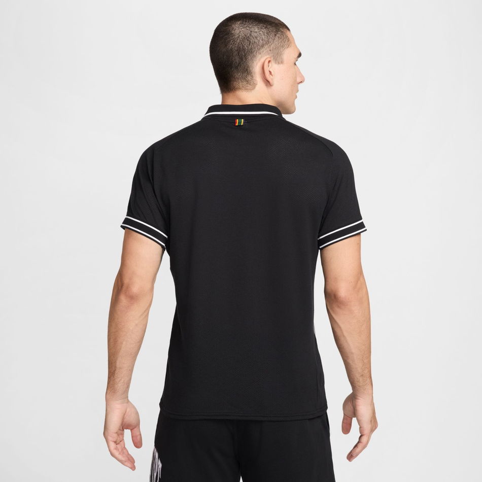 NikeCourt Heritage Polo Erkek Siyah Tişört
