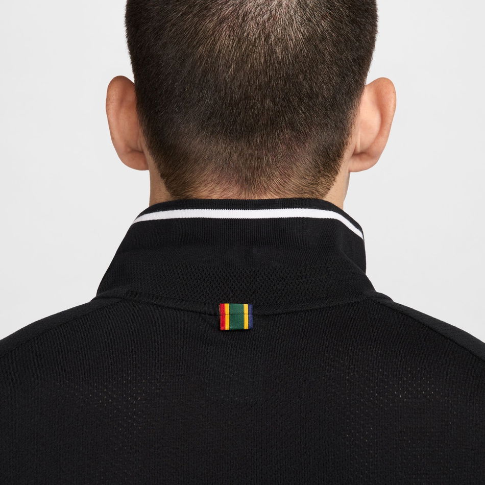 NikeCourt Heritage Polo Erkek Siyah Tişört