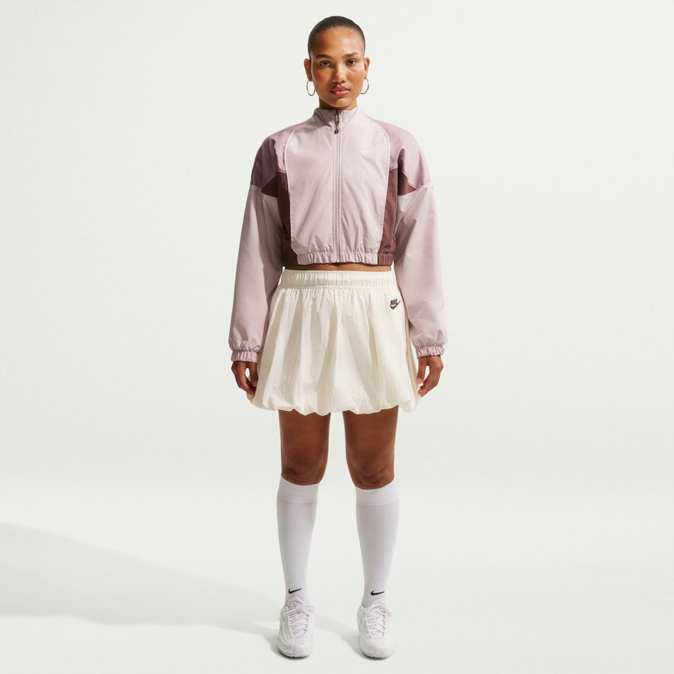 Nsw Bubble Skirt Kadın Bej Etek