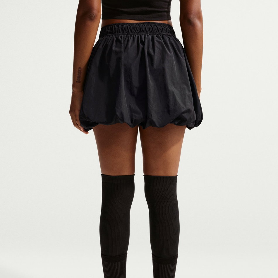 Nsw Bubble Skirt Kadın Siyah Balon Etek