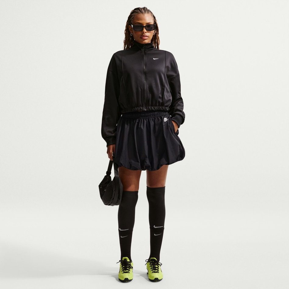 Nsw Bubble Skirt Kadın Siyah Balon Etek