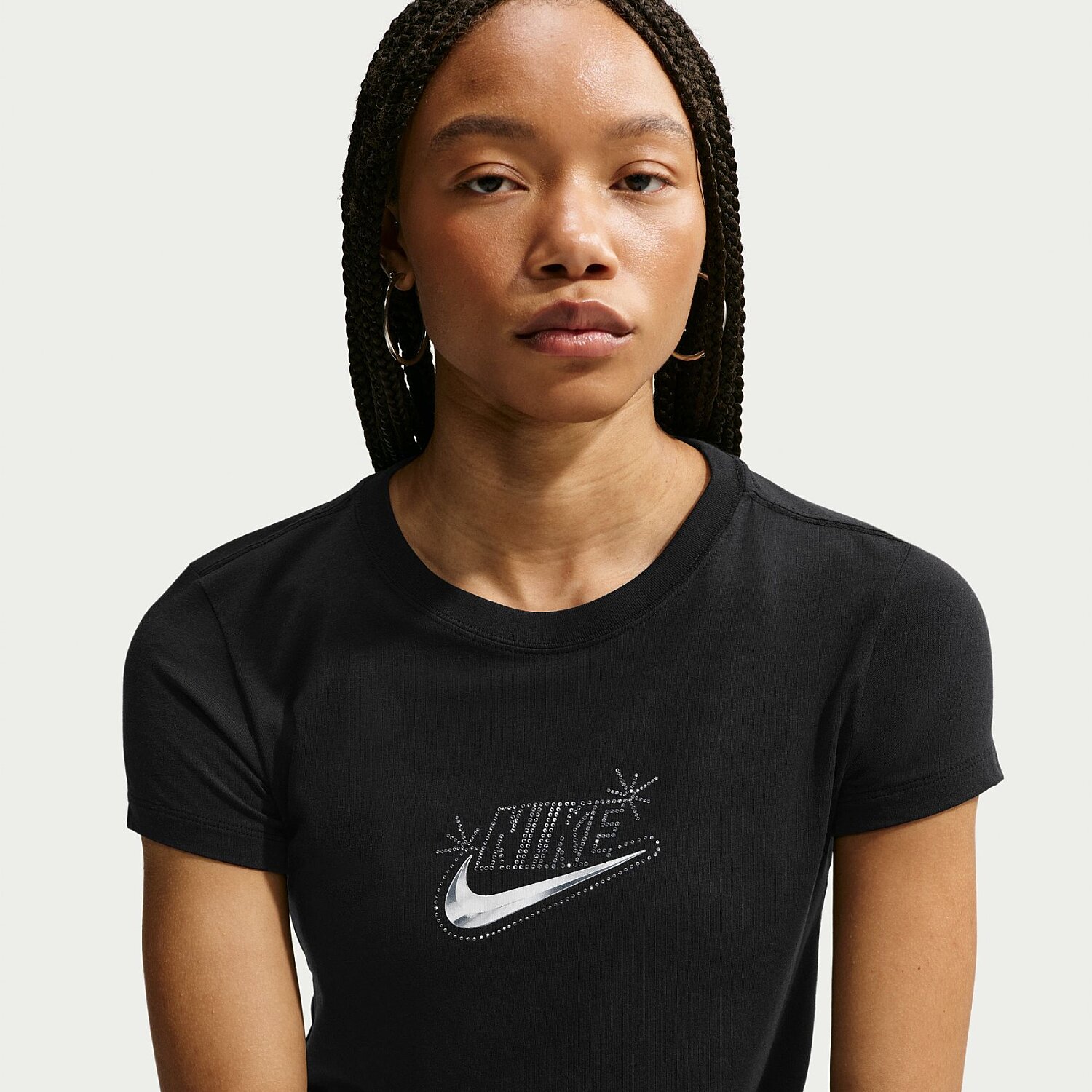Женская футболка Nike Nsw Chill Knit Midcrop Tee