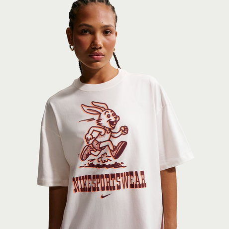 NIKE - Nsw Classic Os Tee Kadın Bej Tişört