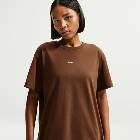 NIKE - Nsw Classic Ss Tee Kadın Kahverengi Tişört